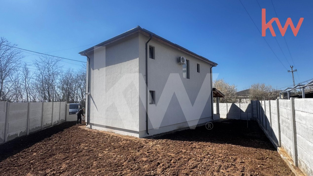 Casa noua, 3 camere, complet finisata, Carcea
